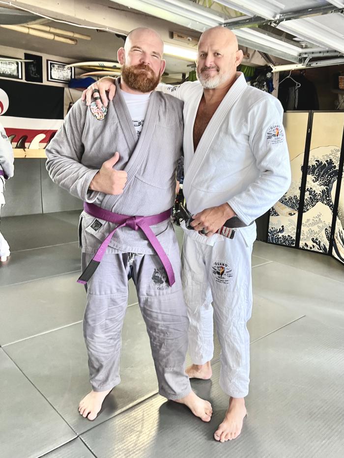 Purple belt · May 18, 2022 · Promoted by Kristian Riegler