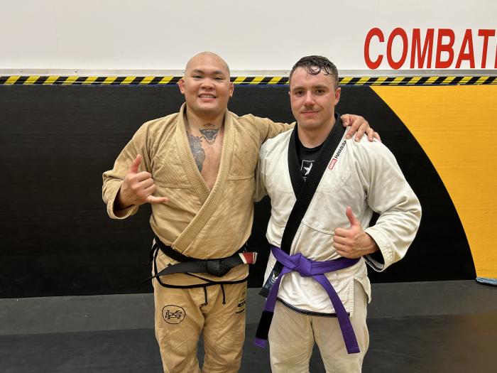 Purple belt · June 18, 2024 · Promoted by Eric Sian