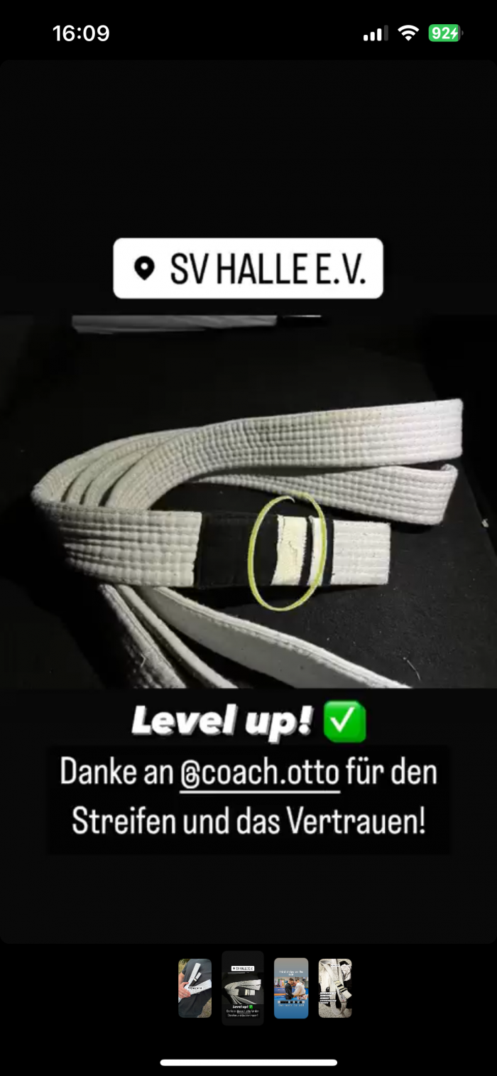 White belt · November 23, 2021