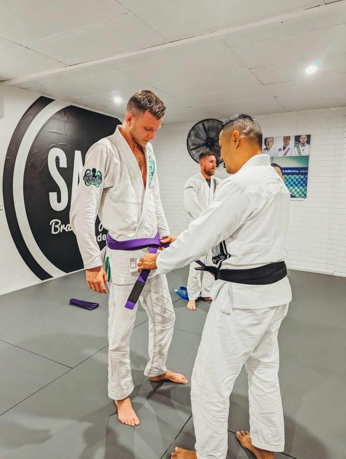 Purple belt · June 19, 2024 · Promoted by Panuwat Krummel