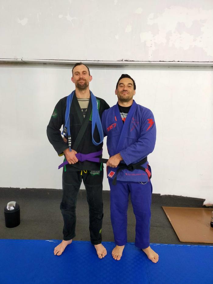 Purple belt · June 3, 2024 · Promoted by Jaron Vince