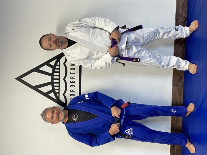 Purple belt · April 20, 2024 · Promoted by Casey Goryl
