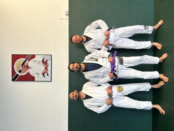 Purple belt · June 21, 2024 · Promoted by Alexandre Farkas
