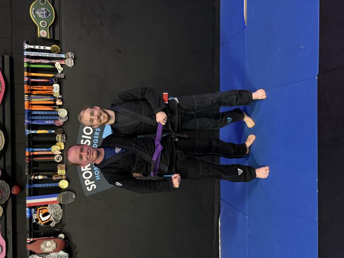Purple belt · June 22, 2024 · Promoted by Gilian Jansen