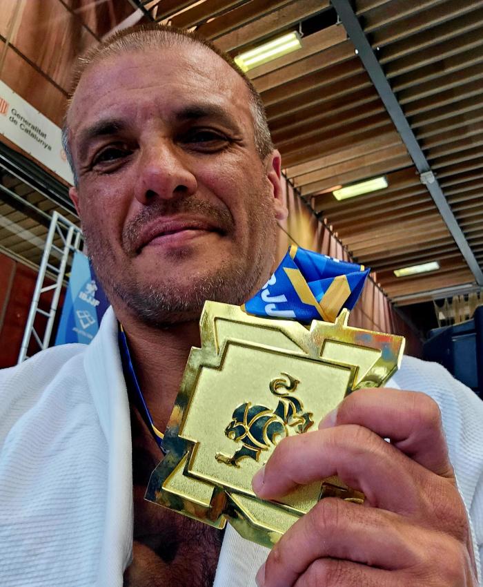 IBJJF Masters Europe M4 Purple Belt Gold Medal 2024 - Ultra Heavy