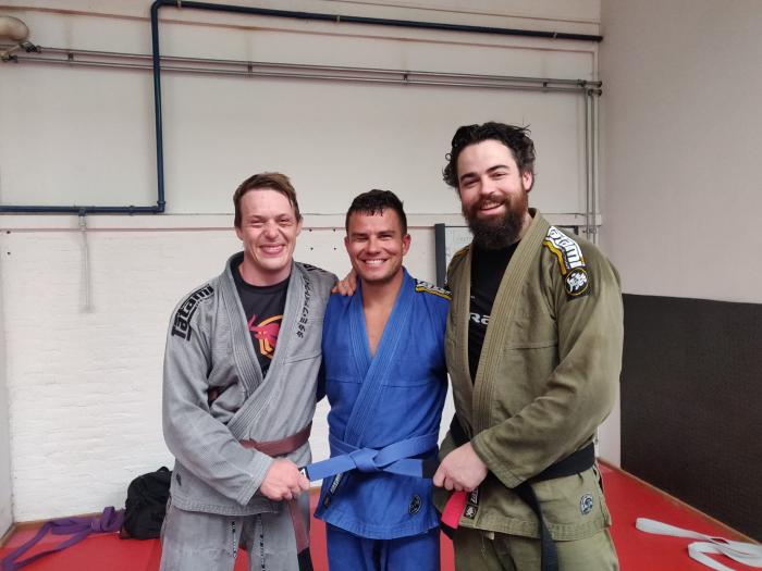 Brown belt · June 22, 2024 · Promoted by Hans