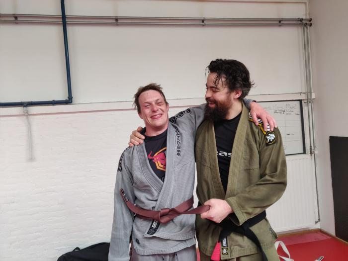 Brown belt · June 22, 2024 · Promoted by Hans