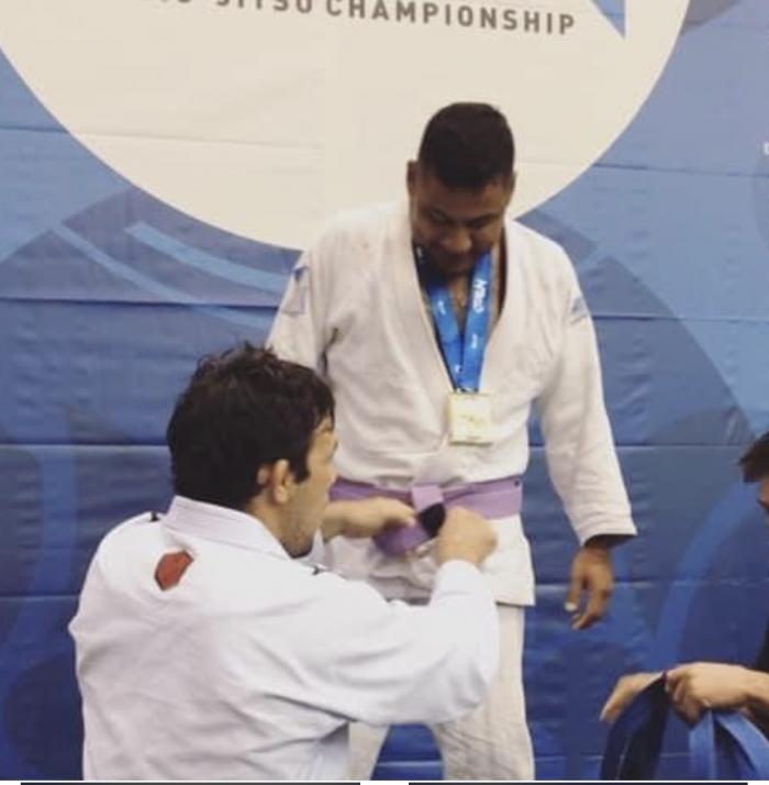 Purple belt · June 22, 2017 · Promoted by Rodrigo Pinheiro