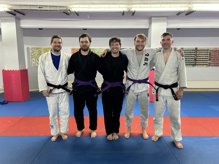 Purple belt · June 22, 2024 · Promoted by Ben Schuster