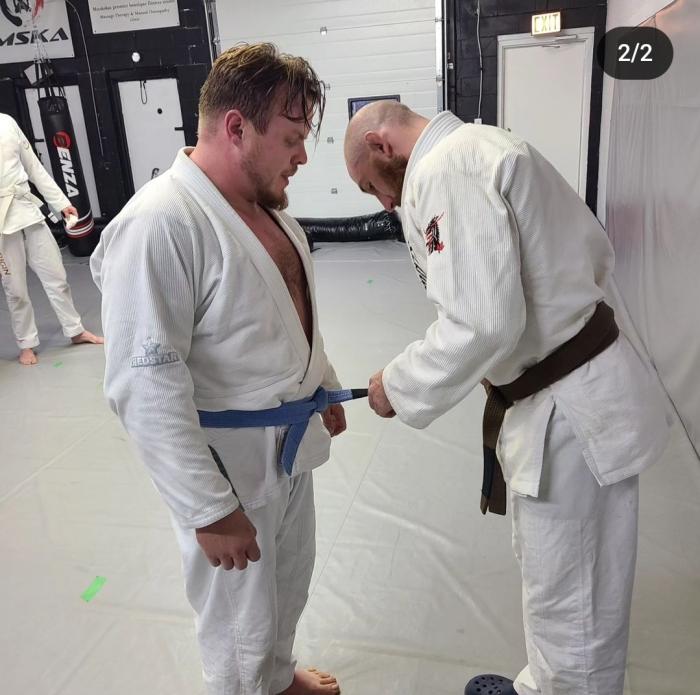 Blue belt · December 9, 2022 · Promoted by Kyle Nelson