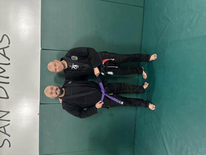 Purple belt · June 14, 2024 · Promoted by Dr. Jorge Balares, Dc, Jd