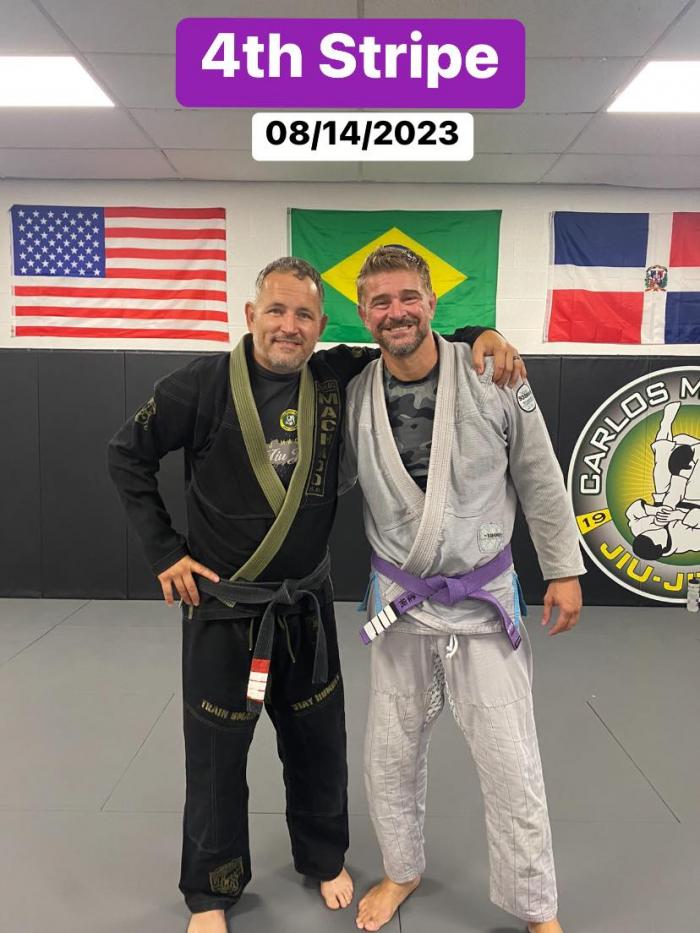 Purple belt · December 9, 2019 · Promoted by Michael Madeley