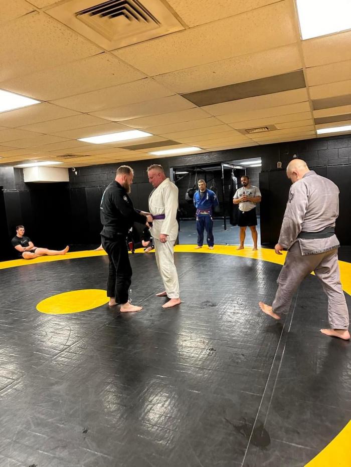 Purple belt · June 26, 2024 · Promoted by Anthony Nelson