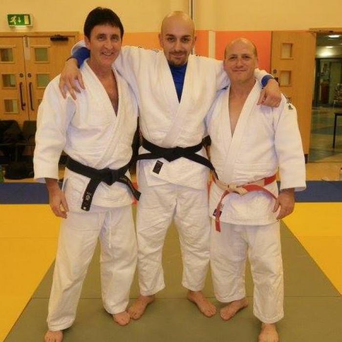 Awarded my Dan grade in Judo by my coach Eric Salway and regional lead Dermot Heslop