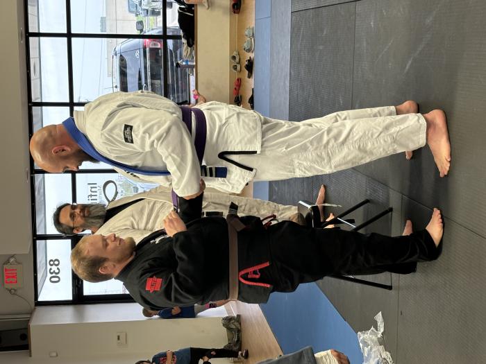 Purple belt · April 15, 2024 · Promoted by David Bushnell
