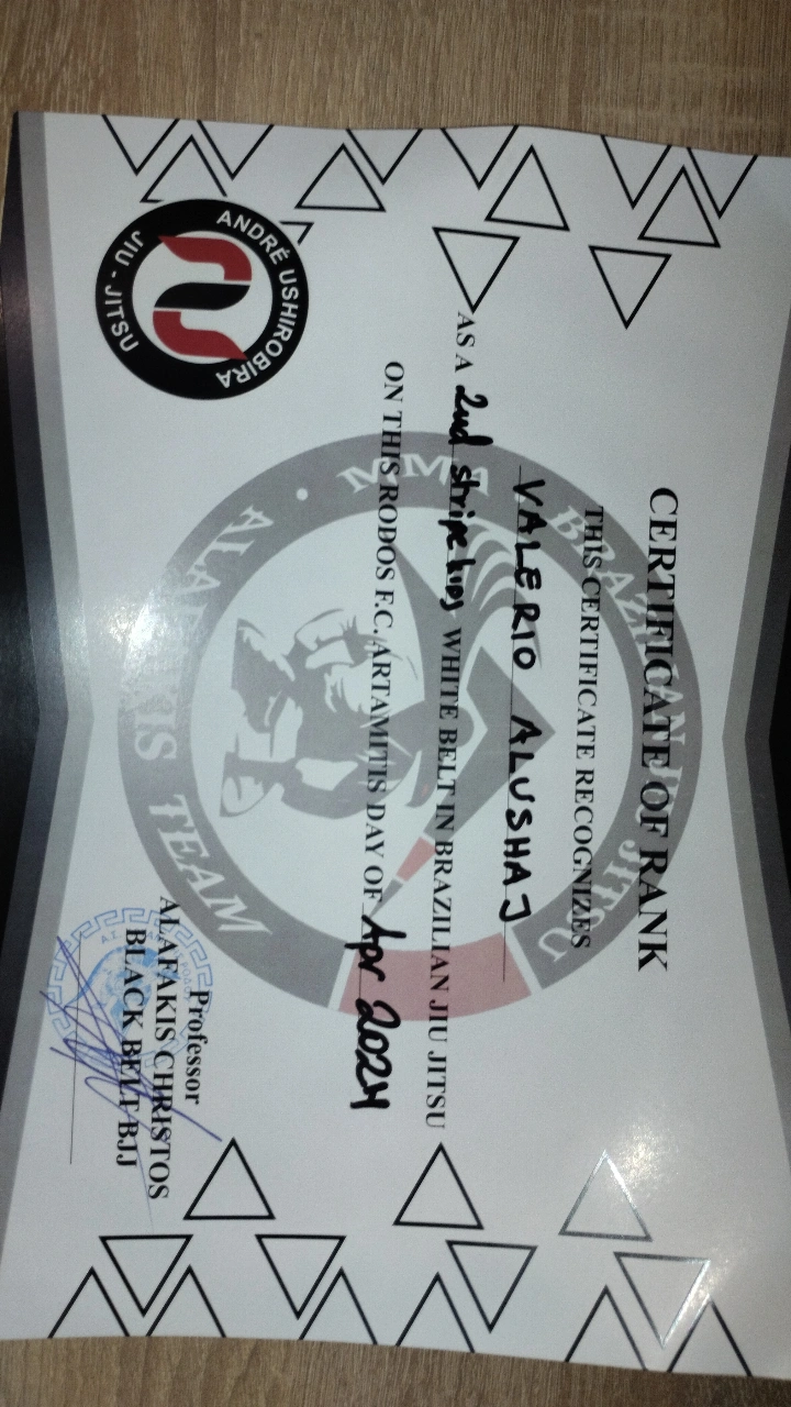 White belt · December 16, 2023