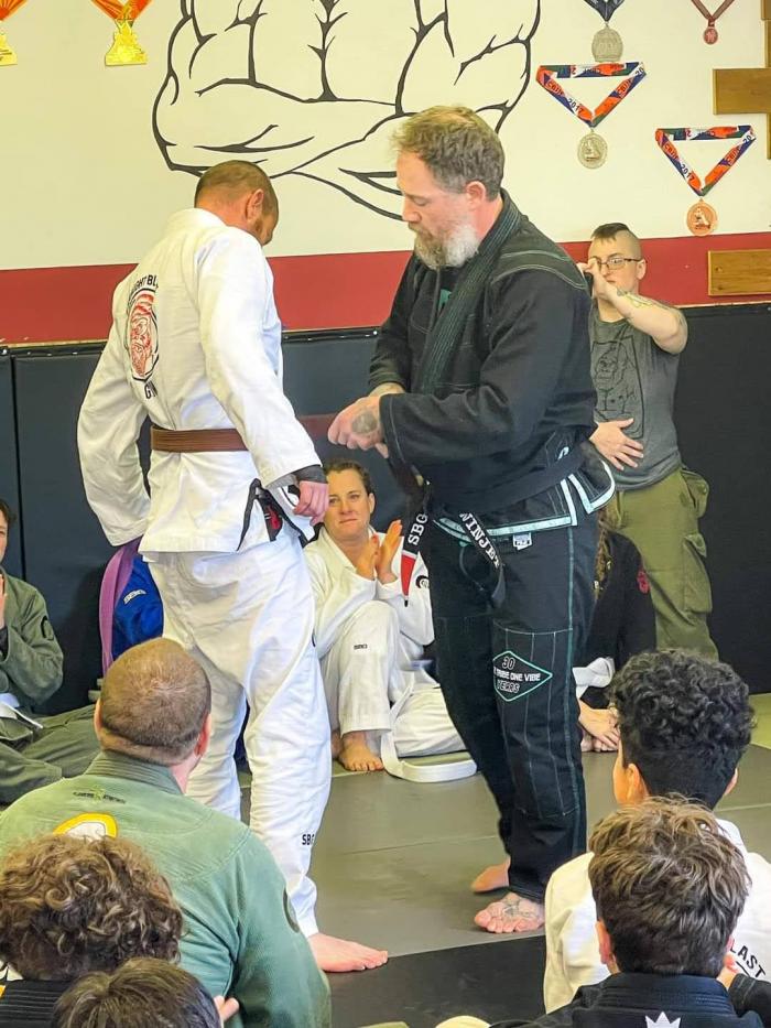 Brown belt · May 28, 2022 · Promoted by Steve Winjet