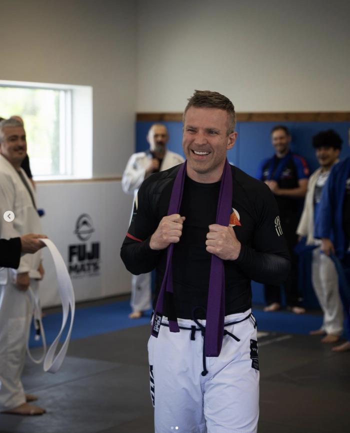 Purple belt · April 22, 2024 · Promoted by Paulo Santa