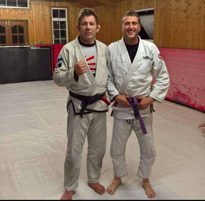 Purple belt · July 16, 2016 · Promoted by Justin McRoberts
