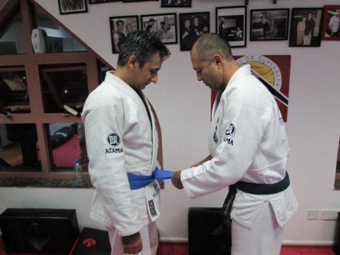 Blue belt · February 2, 2013 · Promoted by Royce Grace