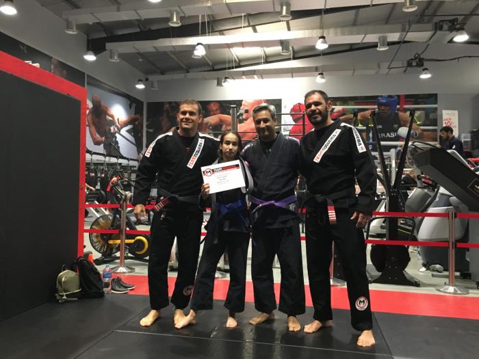 Purple belt · April 1, 2015 · Promoted by Rafael Haubert