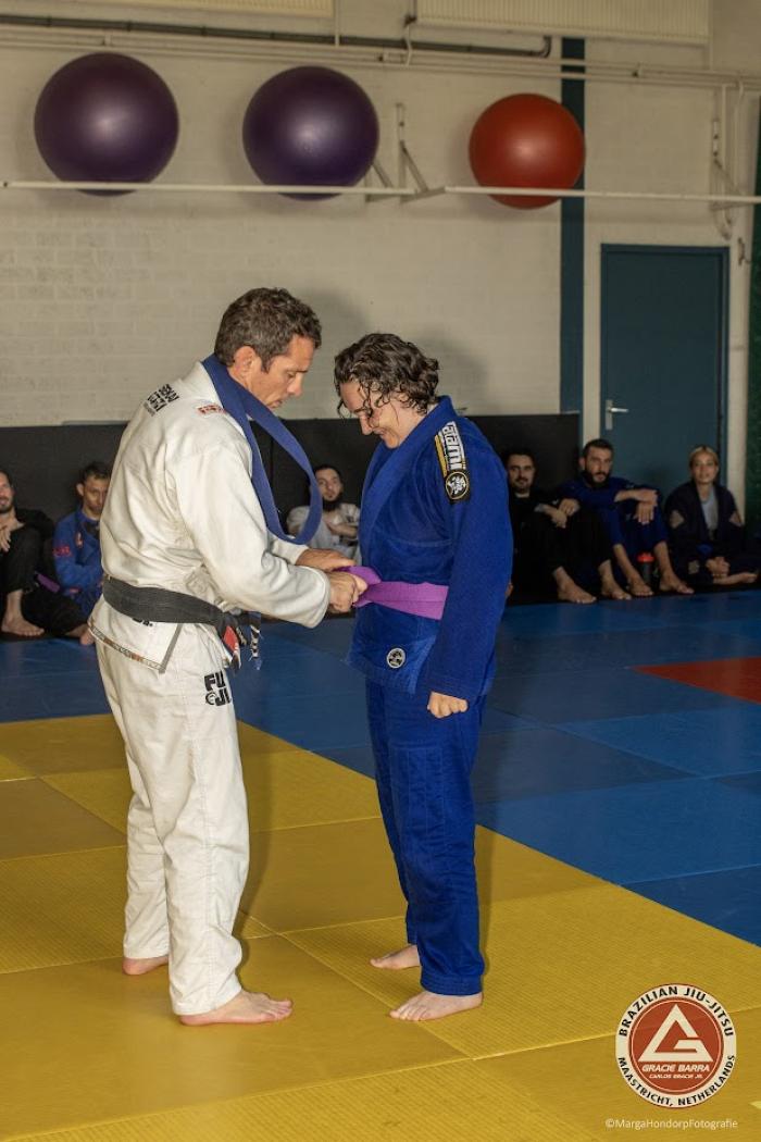 Purple belt · June 29, 2024 · Promoted by Jordy Peute