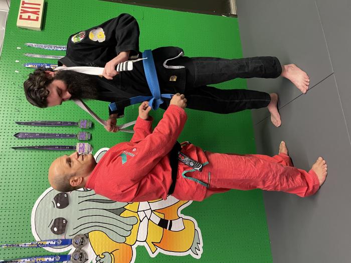 Blue belt · February 26, 2024 · Promoted by Joshua Macri