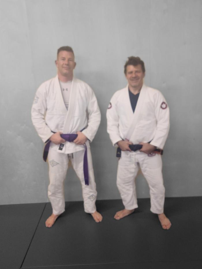 Purple belt · October 26, 2021 · Promoted by Shane Rice