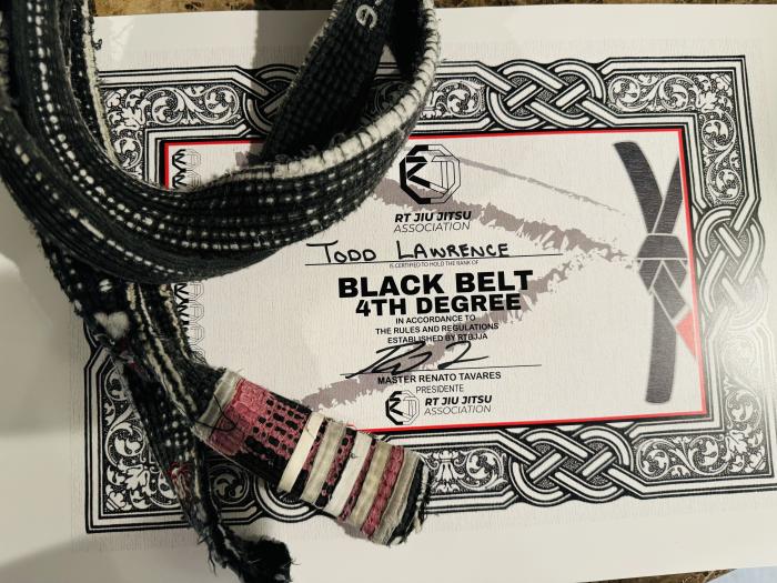 Black belt 4th degree · June 29, 2024 · Promoted by Renato Tavares