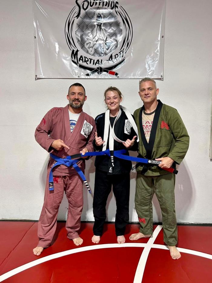 Blue belt · May 11, 2023 · Promoted by Charles Heller