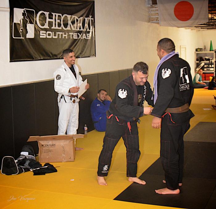 Brown belt · September 6, 2017 · Promoted by Danian Torres