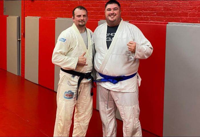 Blue belt promotion