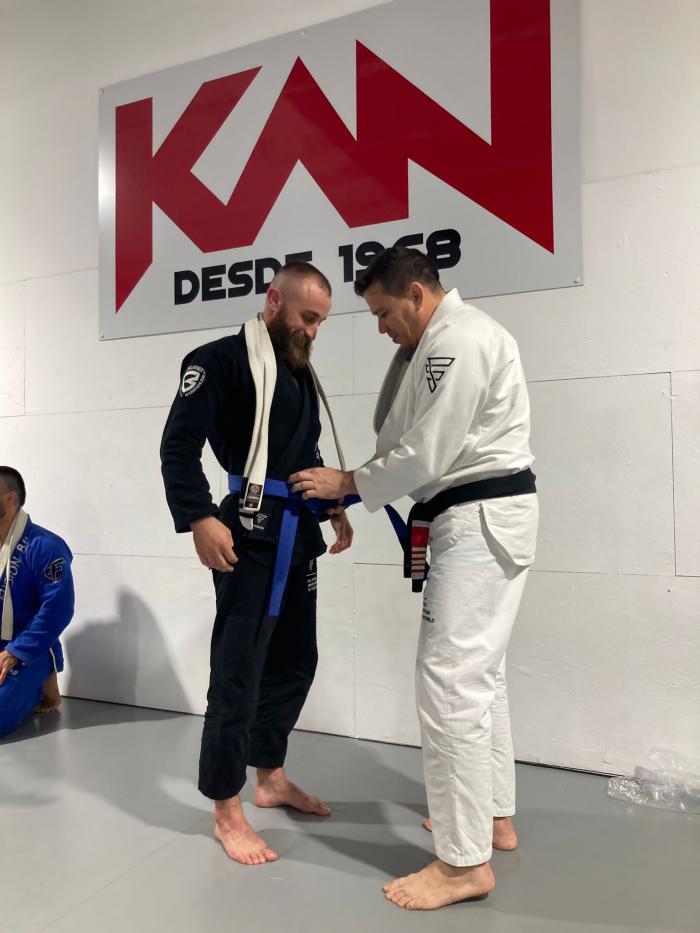 Graduación blue belt