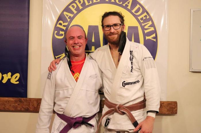 Purple belt · August 20, 2020 · Promoted by Greg Lew