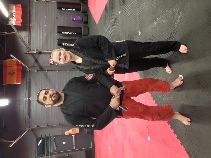 Brown belt · August 9, 2021 · Promoted by Sam Osman