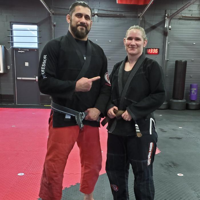 Brown belt · August 9, 2021 · Promoted by Sam Osman
