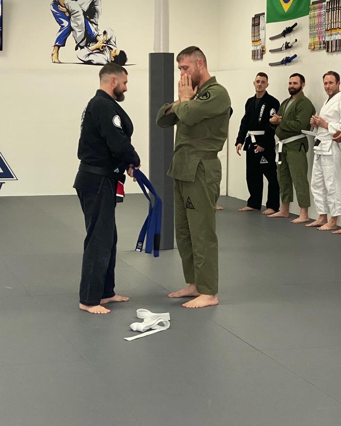 Blue belt · March 13, 2024 · Promoted by Sheldon Valka