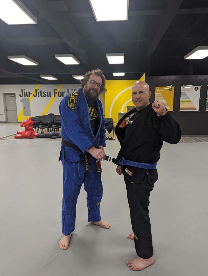 Blue Belt second stripe 04-05-2024