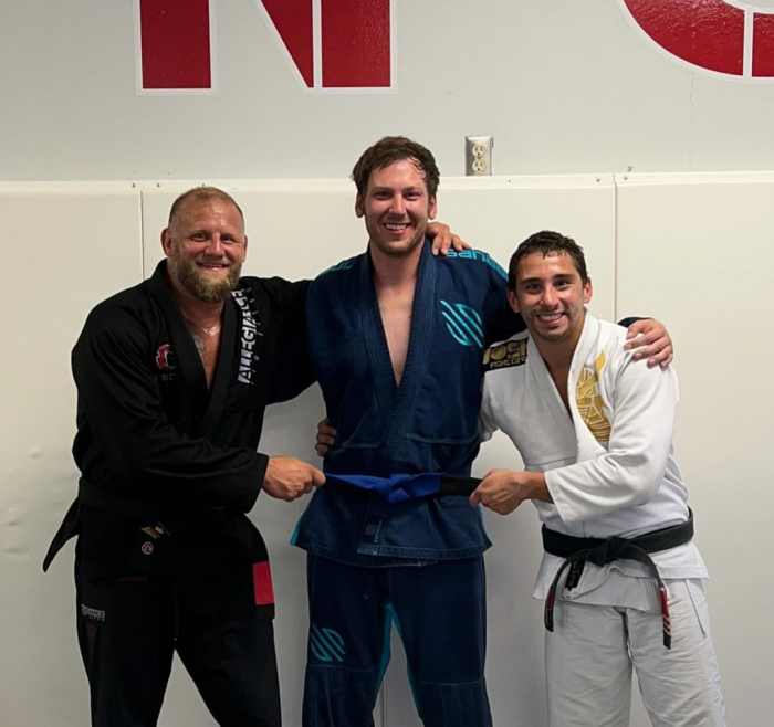 Blue belt · July 9, 2024 · Promoted by Matheus De Brito