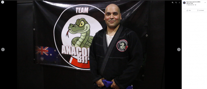 Blue belt · December 17, 2021 · Promoted by Chris Boles