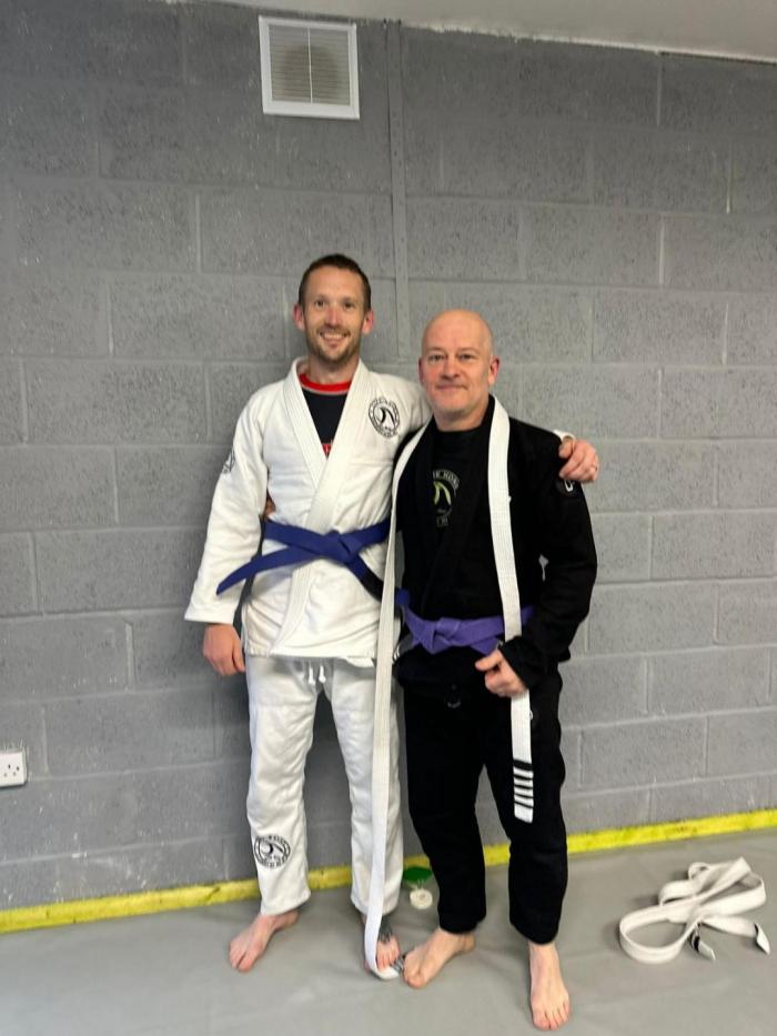 Blue belt · July 9, 2024 · Promoted by Jon Powell