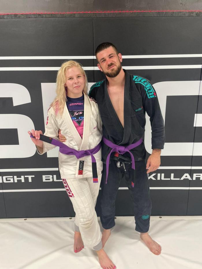 Purple belt · July 9, 2024 · Promoted by Pj Lucey
