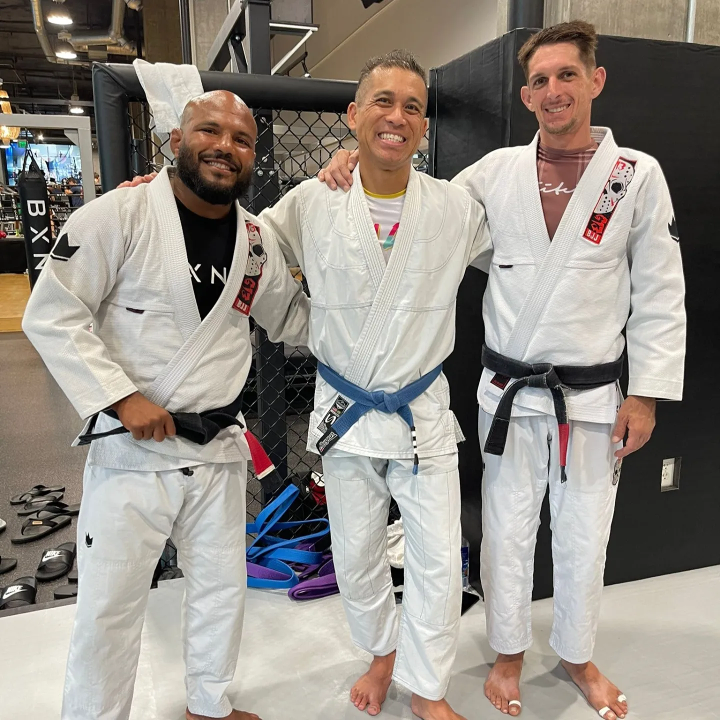 July 2024 - 3rd stripe on blue belt