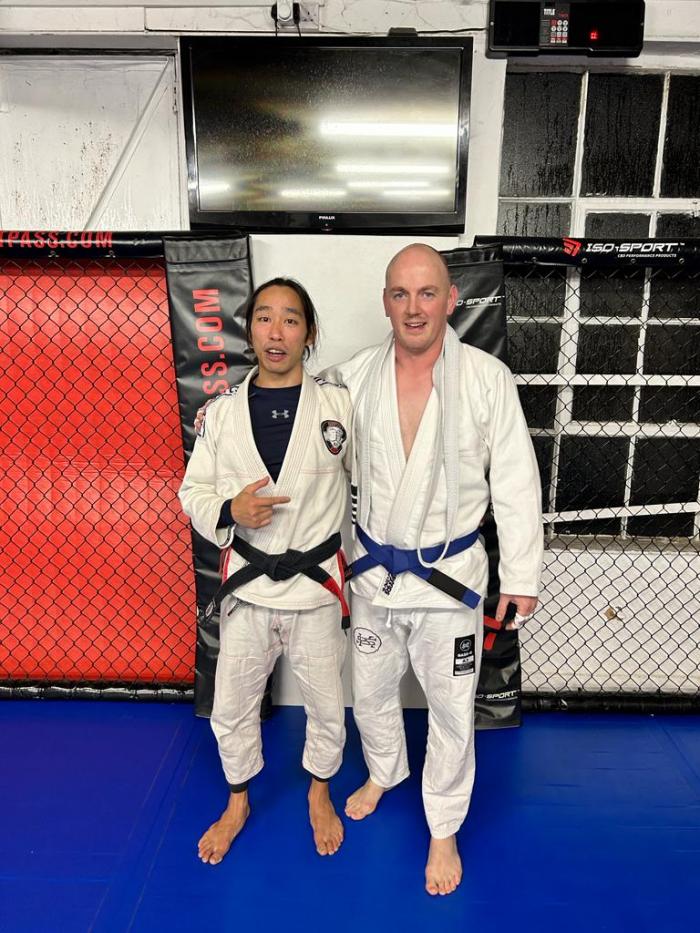 Blue belt · December 8, 2022 · Promoted by Dom Tsui