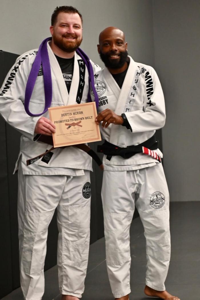 Brown Belt Promotion1