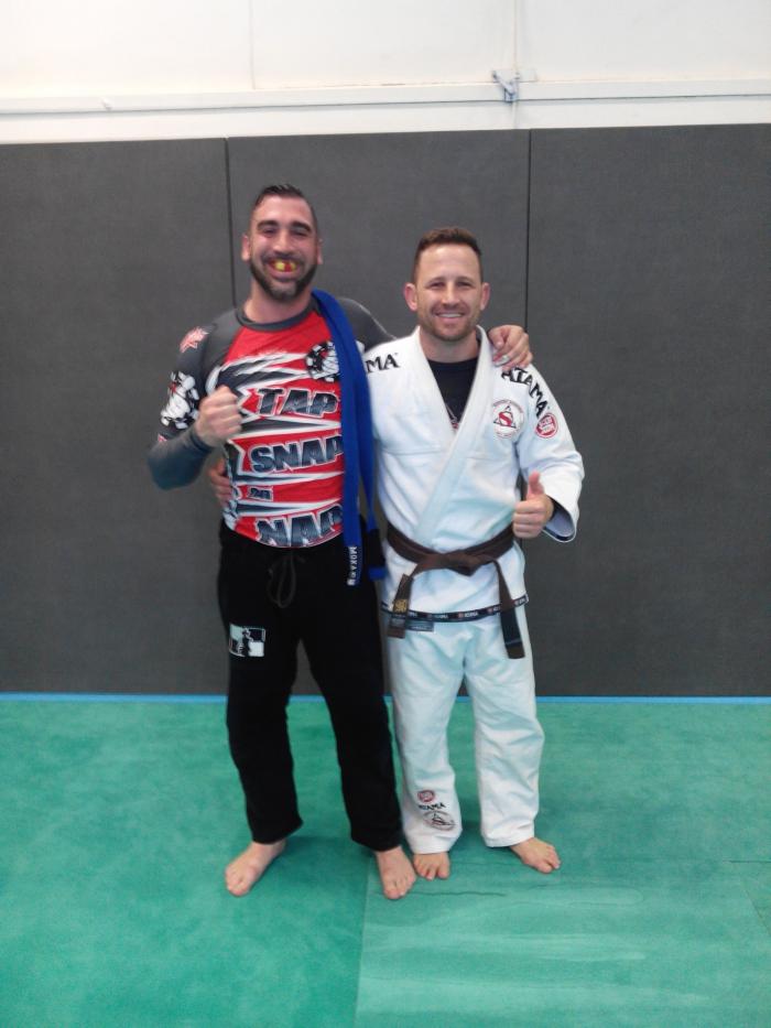 Blue belt · June 19, 2015 · Promoted by Samy Schiavo
