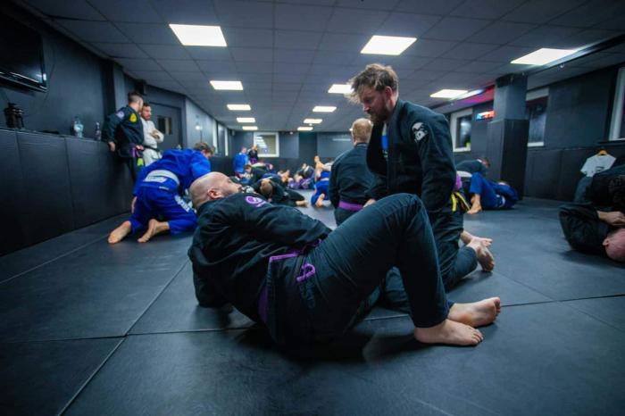 Training at Memento Mori in Reigate