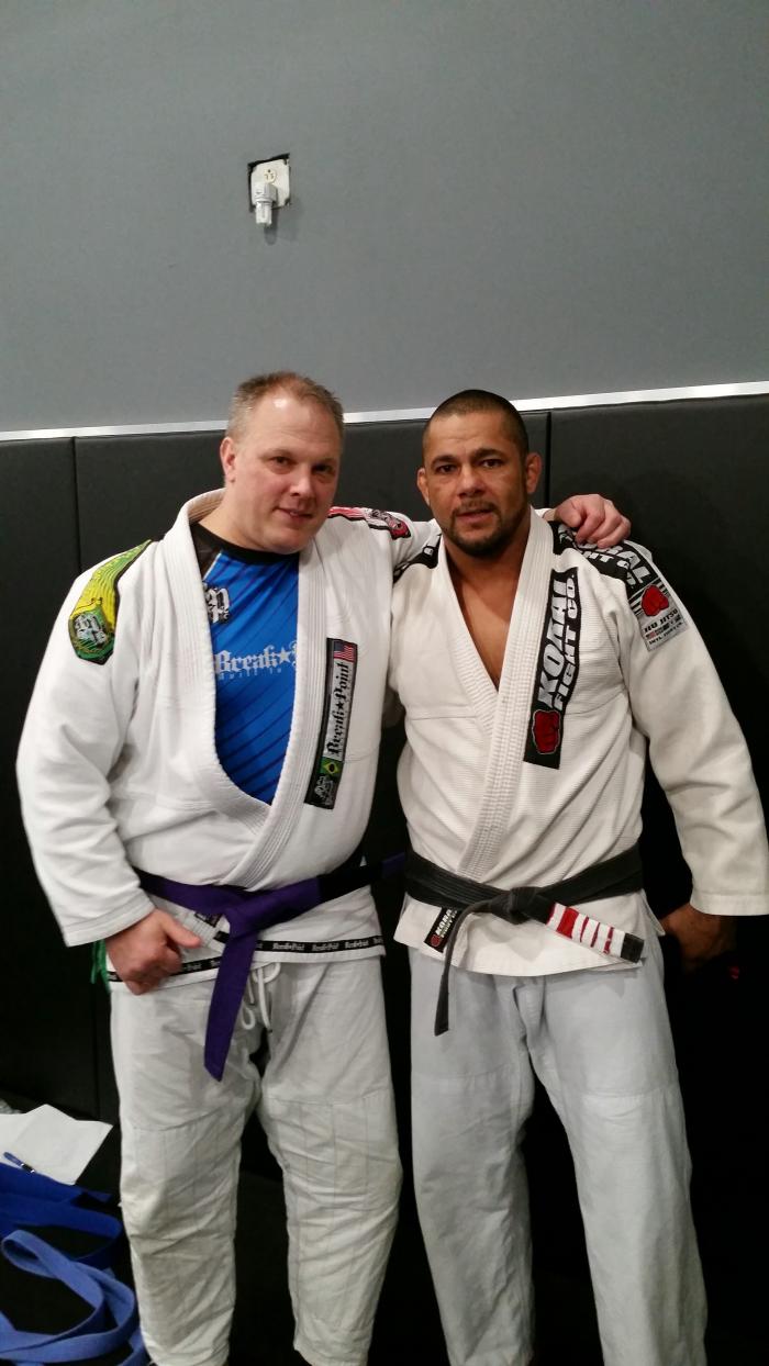 Purple belt · January 10, 2015 · Promoted by Marco Delima