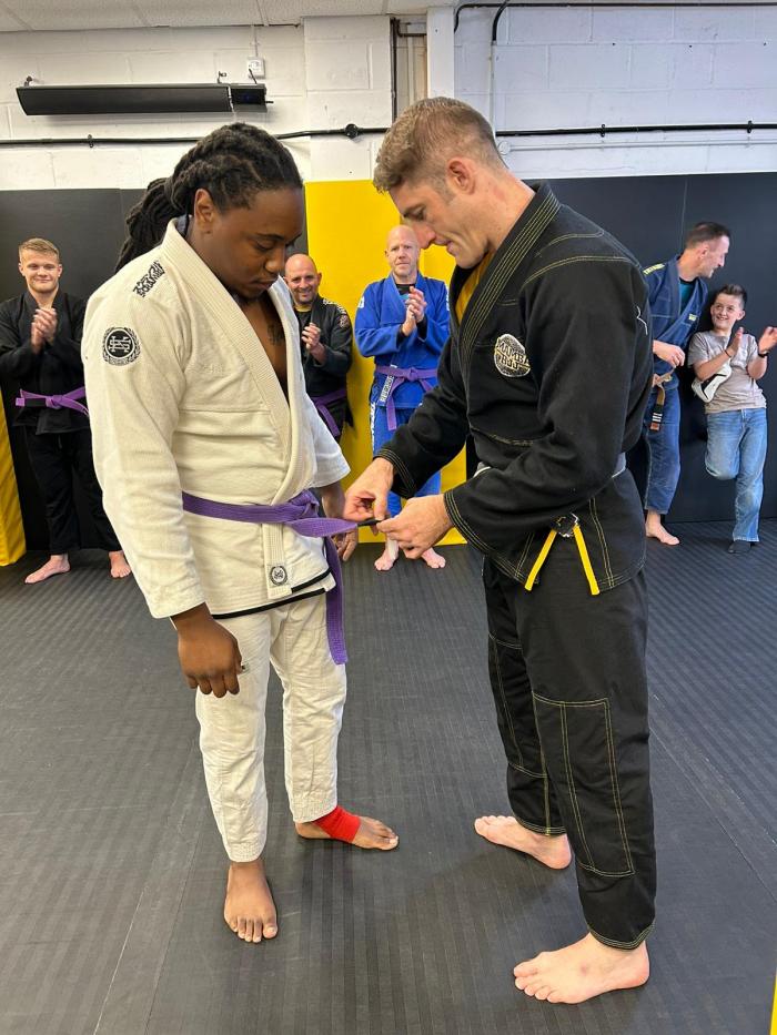 Purple belt · December 9, 2022 · Promoted by Rob Westney