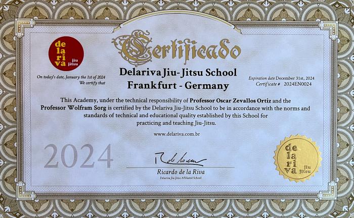 Academy Certificate